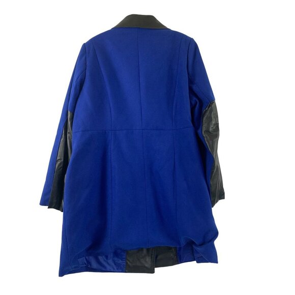 Worthington Women's Fierce Blue Coat - Picture 2 of 8